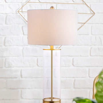 Collins Glass LED Table Lamp - JONATHAN Y